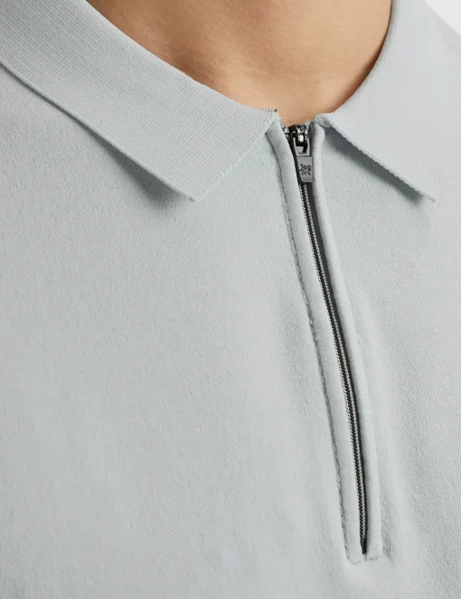 Vanguard polo's VPSS2504857 Licht Blauw Clearance