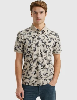 Vanguard polo's VPSS2505881 Khaky beige Best
