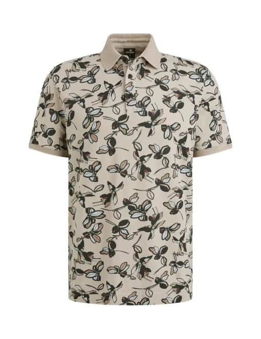 Vanguard polo's VPSS2505881 Khaky beige Best