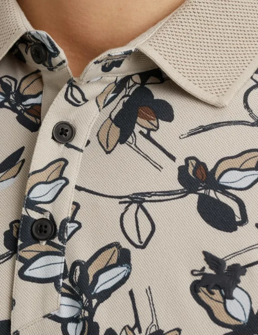 Vanguard polo's VPSS2505881 Khaky beige Best