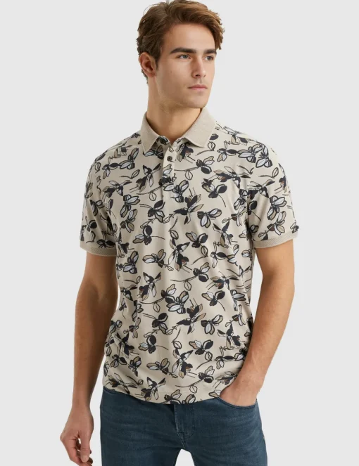 Vanguard polo's VPSS2505881 Khaky beige Best