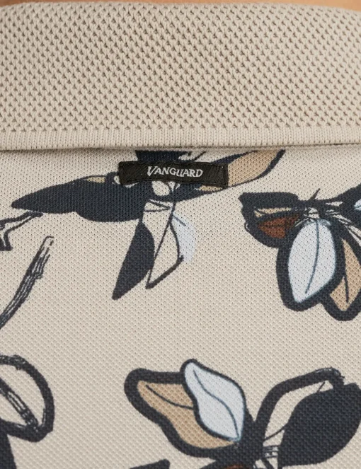 Vanguard polo's VPSS2505881 Khaky beige Best