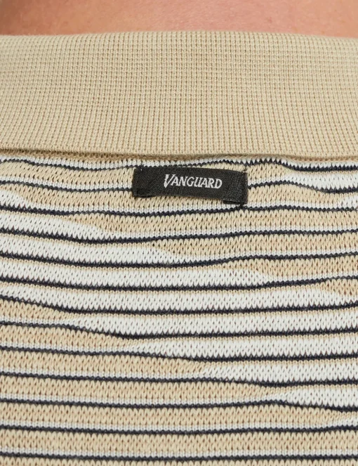 Vanguard polo's VPSS2503830 Khaky beige Hot