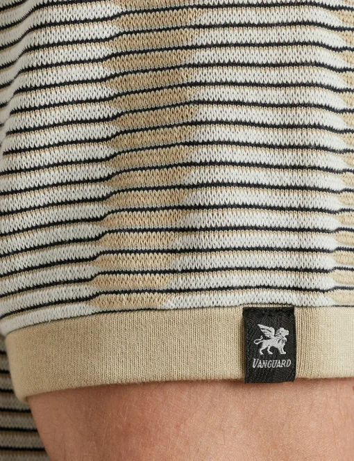 Vanguard polo's VPSS2503830 Khaky beige Hot
