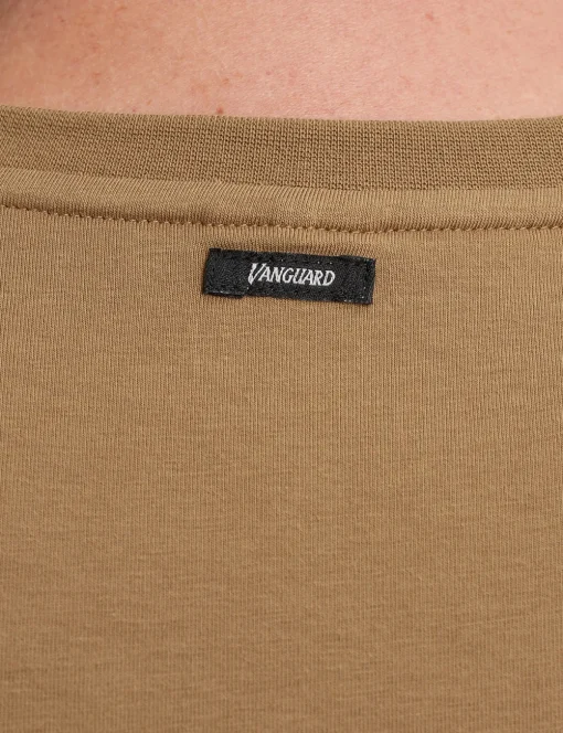 Vanguard t-shirts Tailored Fit VTSS2403512 Beige New