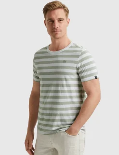 Vanguard t-shirts Tailored Fit VTSS2404534 Licht Grijs Best