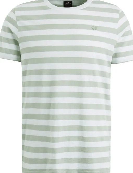 Vanguard t-shirts Tailored Fit VTSS2404534 Licht Grijs Best