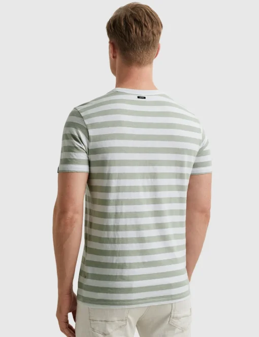 Vanguard t-shirts Tailored Fit VTSS2404534 Licht Grijs Best