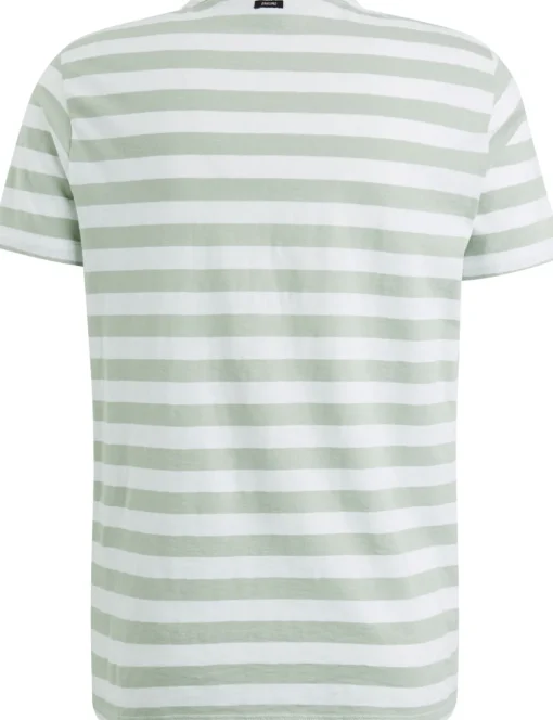 Vanguard t-shirts Tailored Fit VTSS2404534 Licht Grijs Best