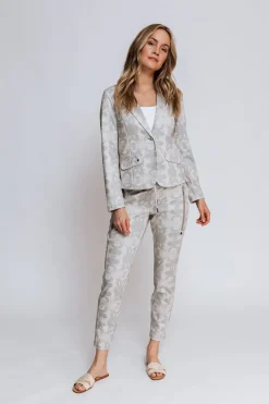 Zhrill blazer BETSY-N8486 Khaky beige New