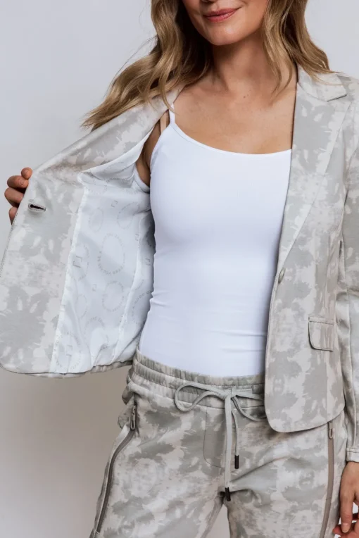 Zhrill blazer BETSY-N8486 Khaky beige New