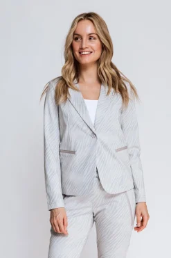 Zhrill blazer SALMA-N0039 Licht Grijs Discount