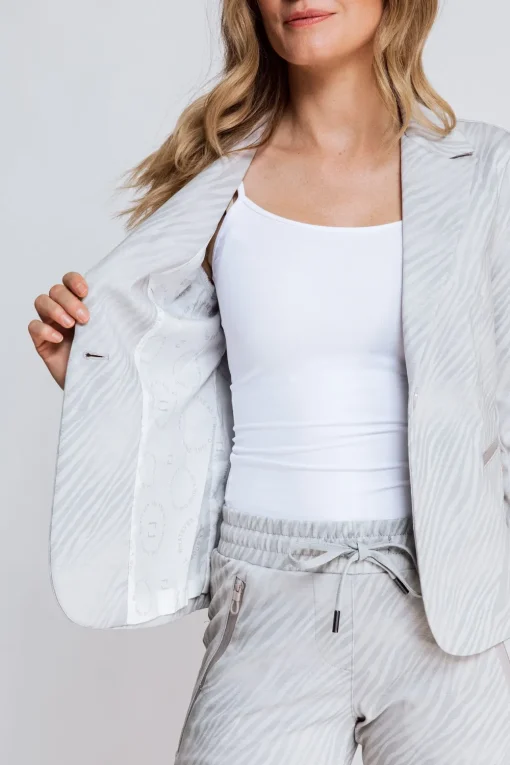 Zhrill blazer SALMA-N0039 Licht Grijs Discount
