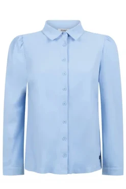 Zoso blouse 244-KIM Licht Blauw Fashion