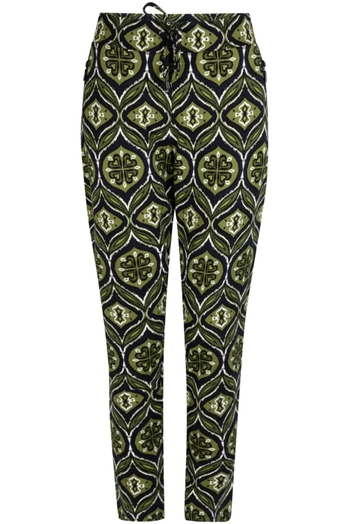 Zoso pantalons 234-KATE Olijf groen Hot