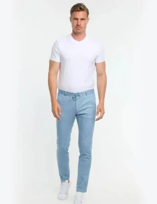 Zuitable chino 221605-DiSpartaflex Licht Blauw Best