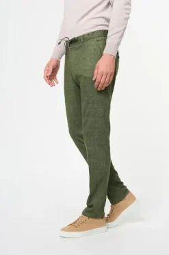 Zuitable chino 221605-DiSpartaflex Donker Groen Sale