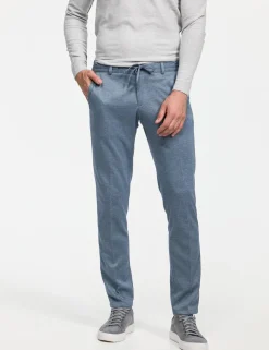 Zuitable chino Slim Fit 242661-Spartaflex Blauw New