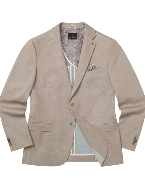 Zuitable colbert 241212-DINICK Khaky beige Fashion