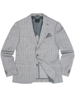 Zuitable colbert Slim Fit 242625-DiNick Wit/Zwart Hot