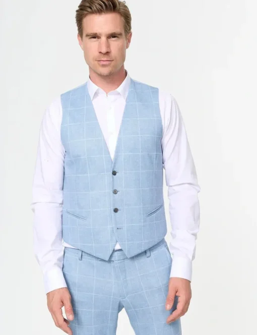 Zuitable gilet 231648 DiWesley Licht Blauw Hot