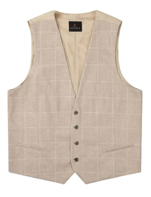 Zuitable gilet 231648 DiWesley Beige New